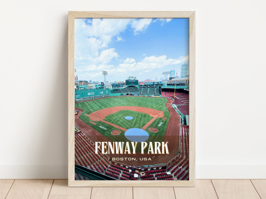 Fenway Park Stadium Baseball Wall Art