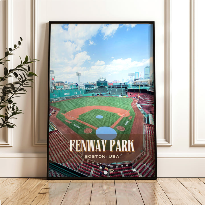 Fenway Park Stadium Baseball Wall Art