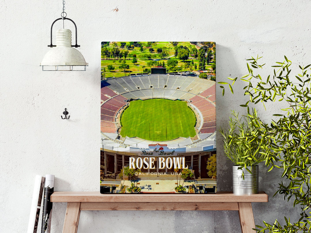 Rose Bowl Stadium Football Wall Art