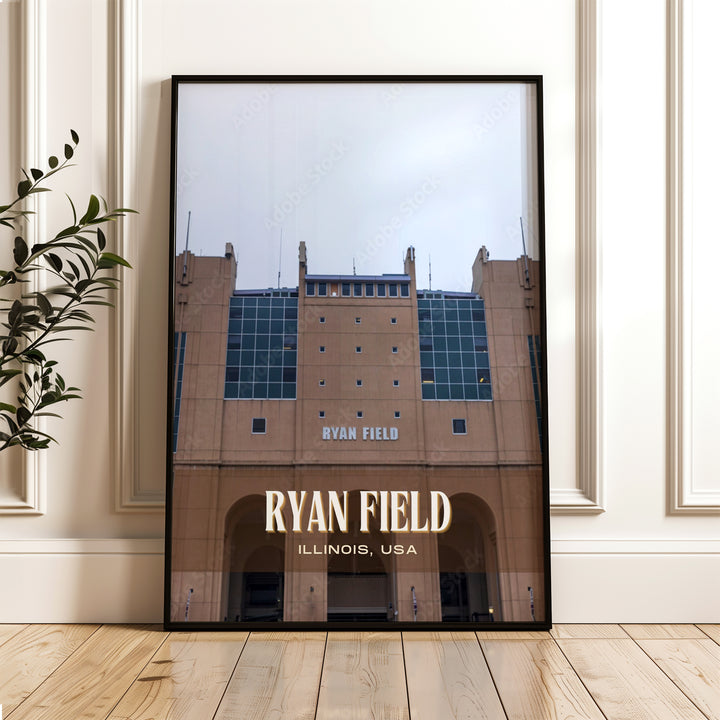 Ryan Field Football Wall Art