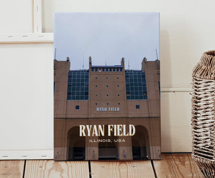 Ryan Field Football Wall Art