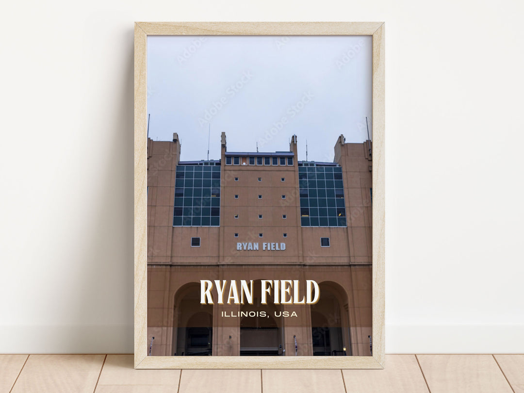 Ryan Field Football Wall Art