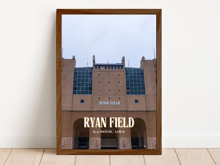 Ryan Field Football Wall Art