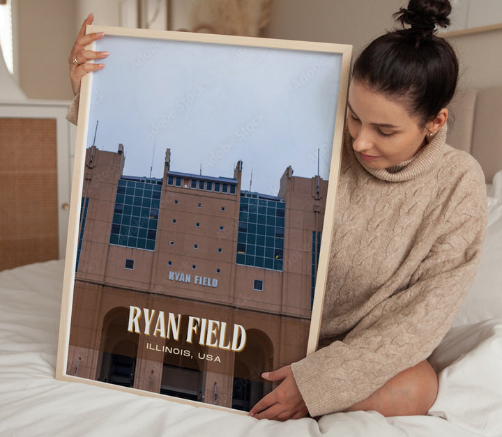 Ryan Field Football Wall Art