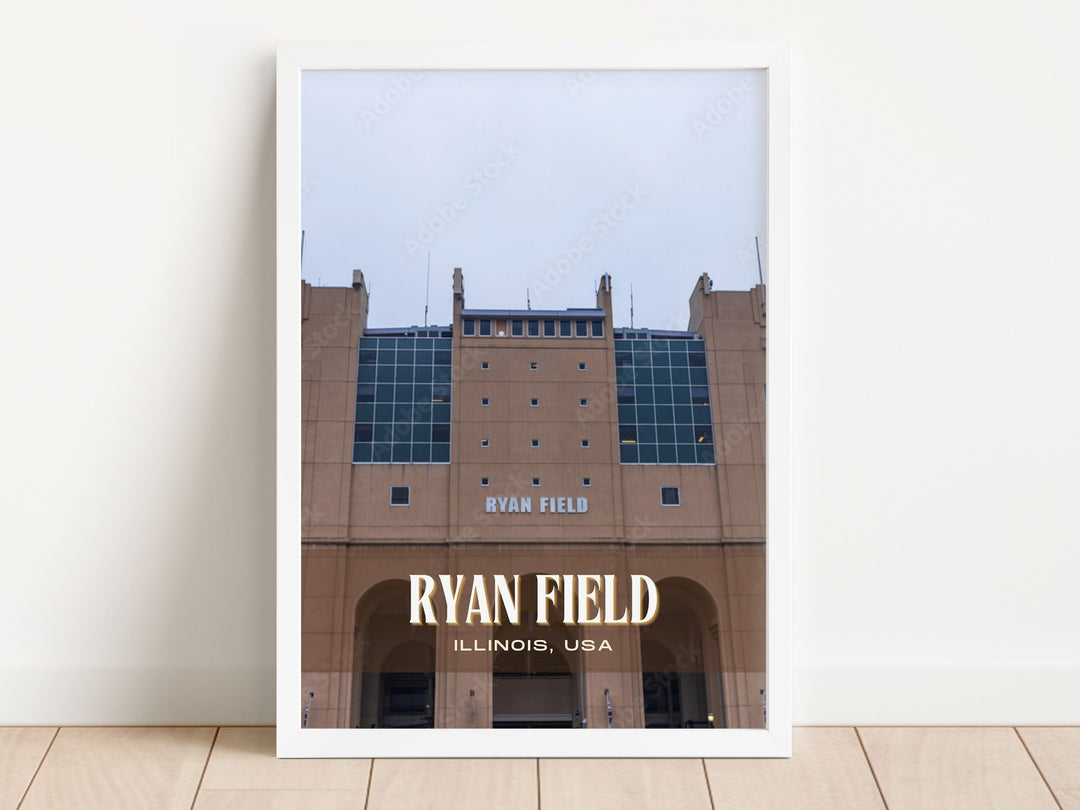 Ryan Field Football Wall Art