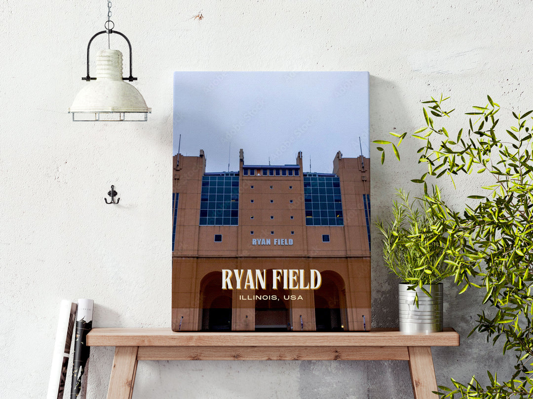 Ryan Field Football Wall Art