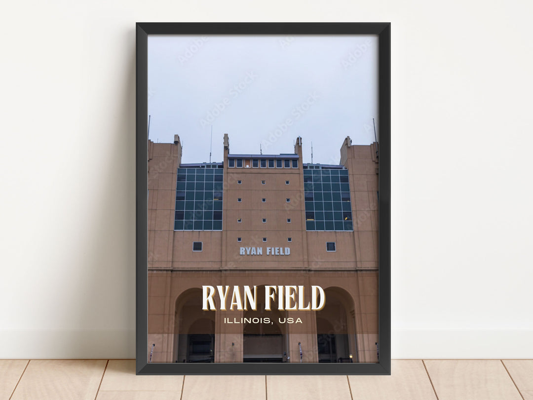 Ryan Field Football Wall Art