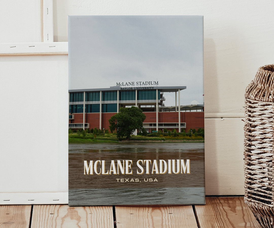 McLane Stadium Football Wall Art