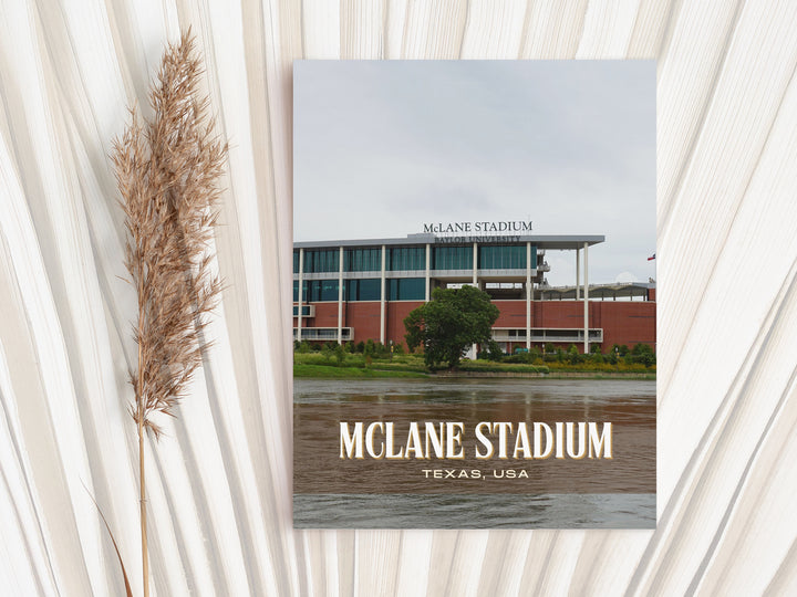 McLane Stadium Football Wall Art