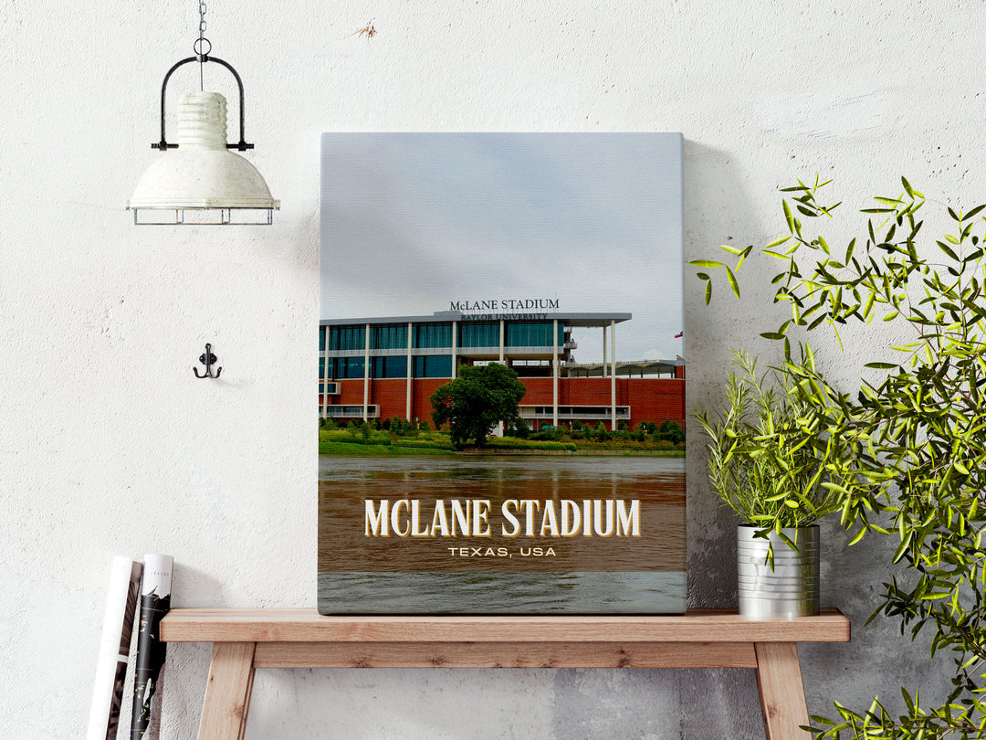 McLane Stadium Football Wall Art