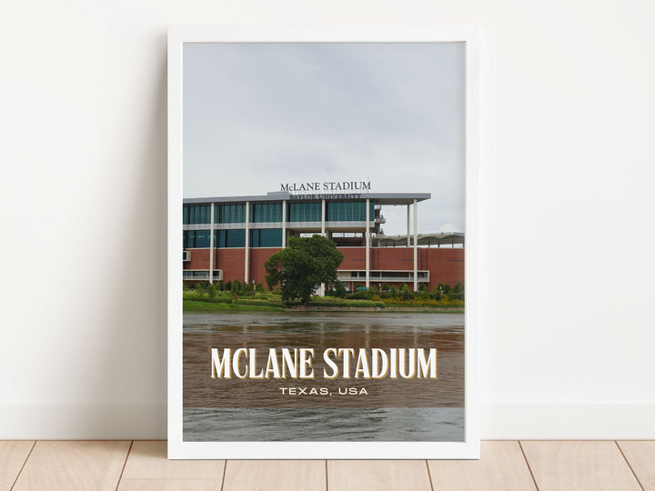 McLane Stadium Football Wall Art