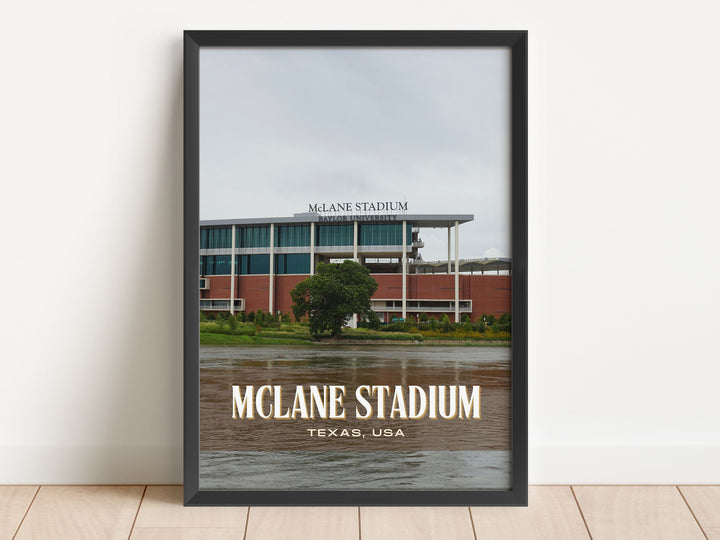 McLane Stadium Football Wall Art