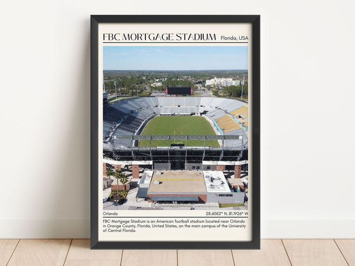 FBC Mortgage Stadium Football Minimal Wall Art