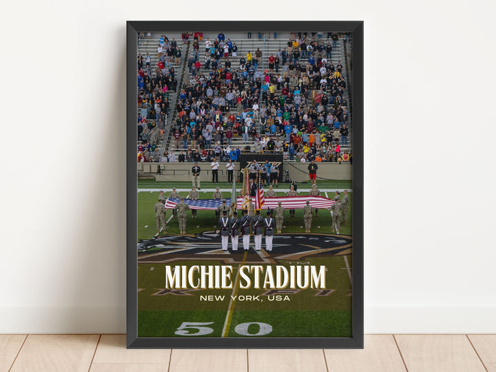 Michie Stadium Football Wall Art