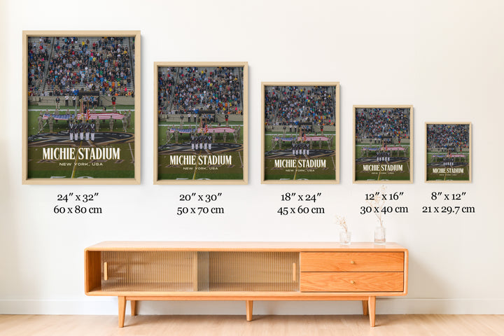 Michie Stadium Football Wall Art