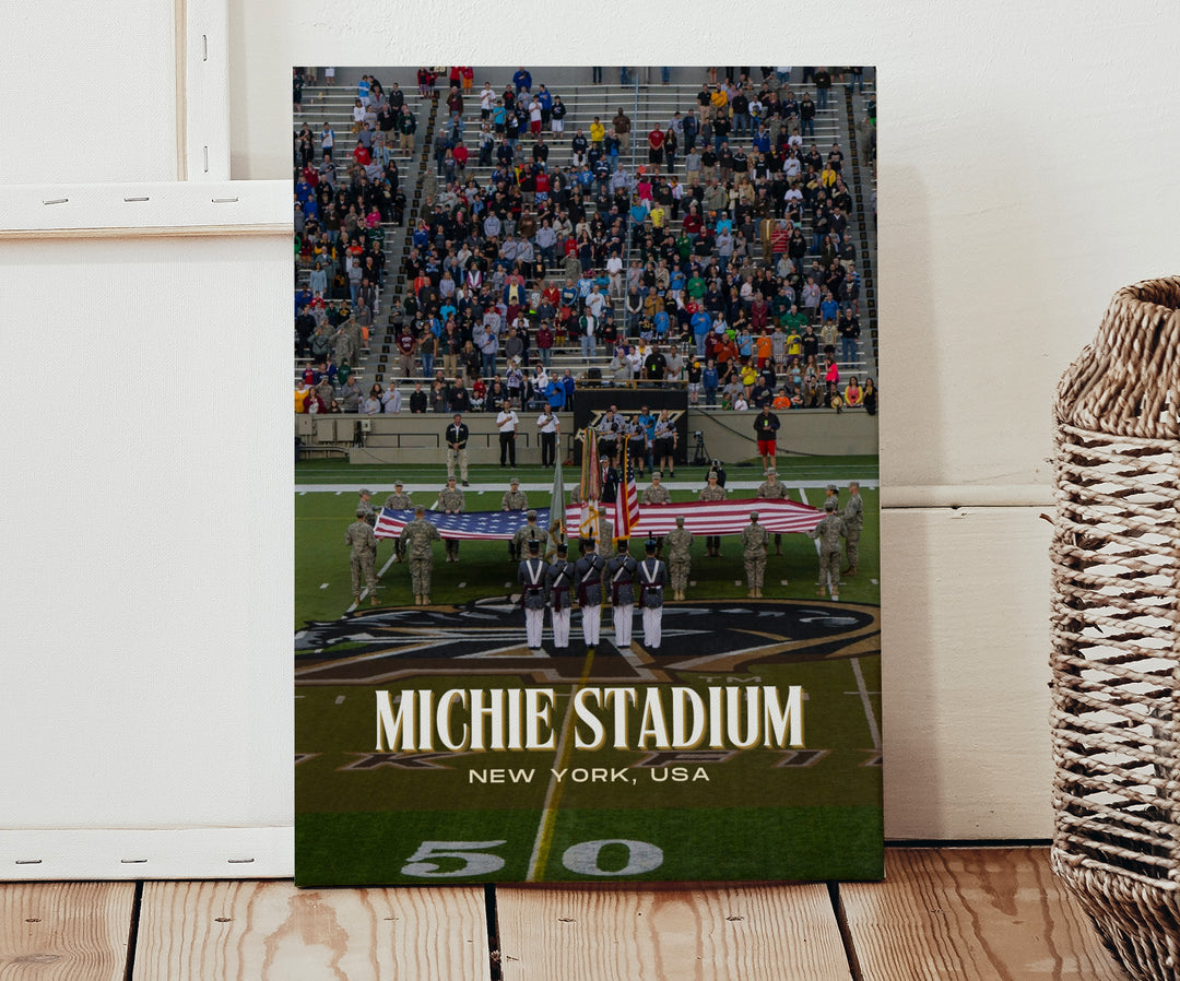 Michie Stadium Football Wall Art