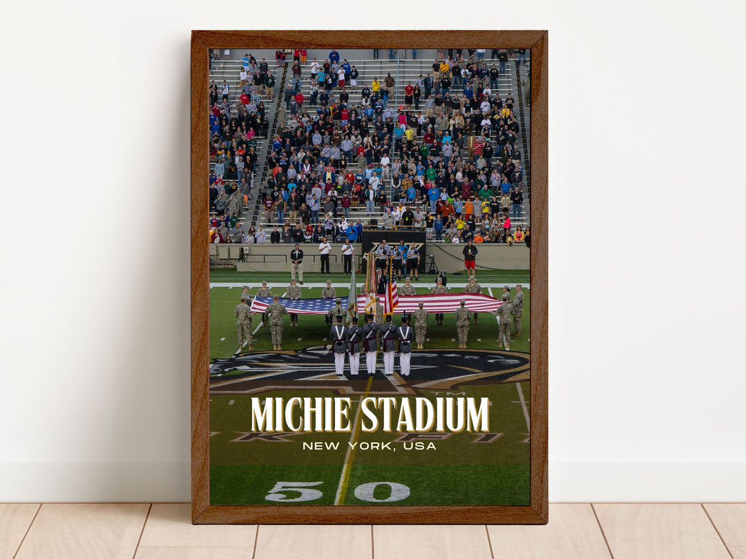 Michie Stadium Football Wall Art