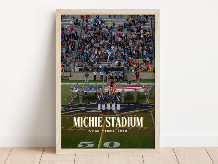 Michie Stadium Football Wall Art