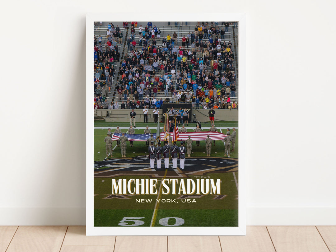 Michie Stadium Football Wall Art