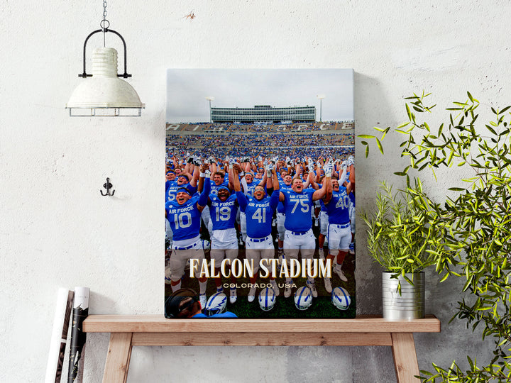 Falcon Stadium Football Wall Art