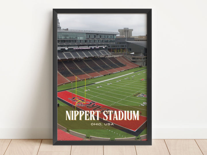 Nippert Stadium Football Wall Art