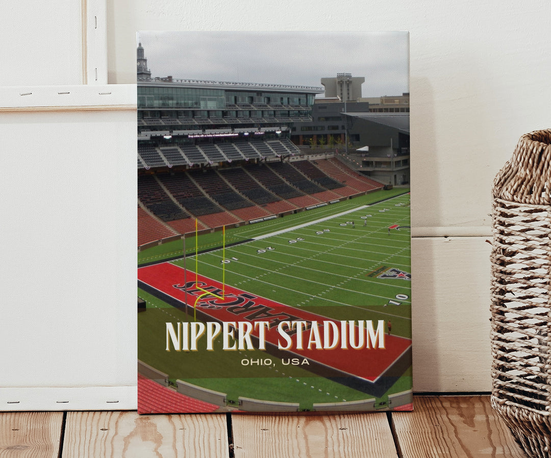 Nippert Stadium Football Wall Art