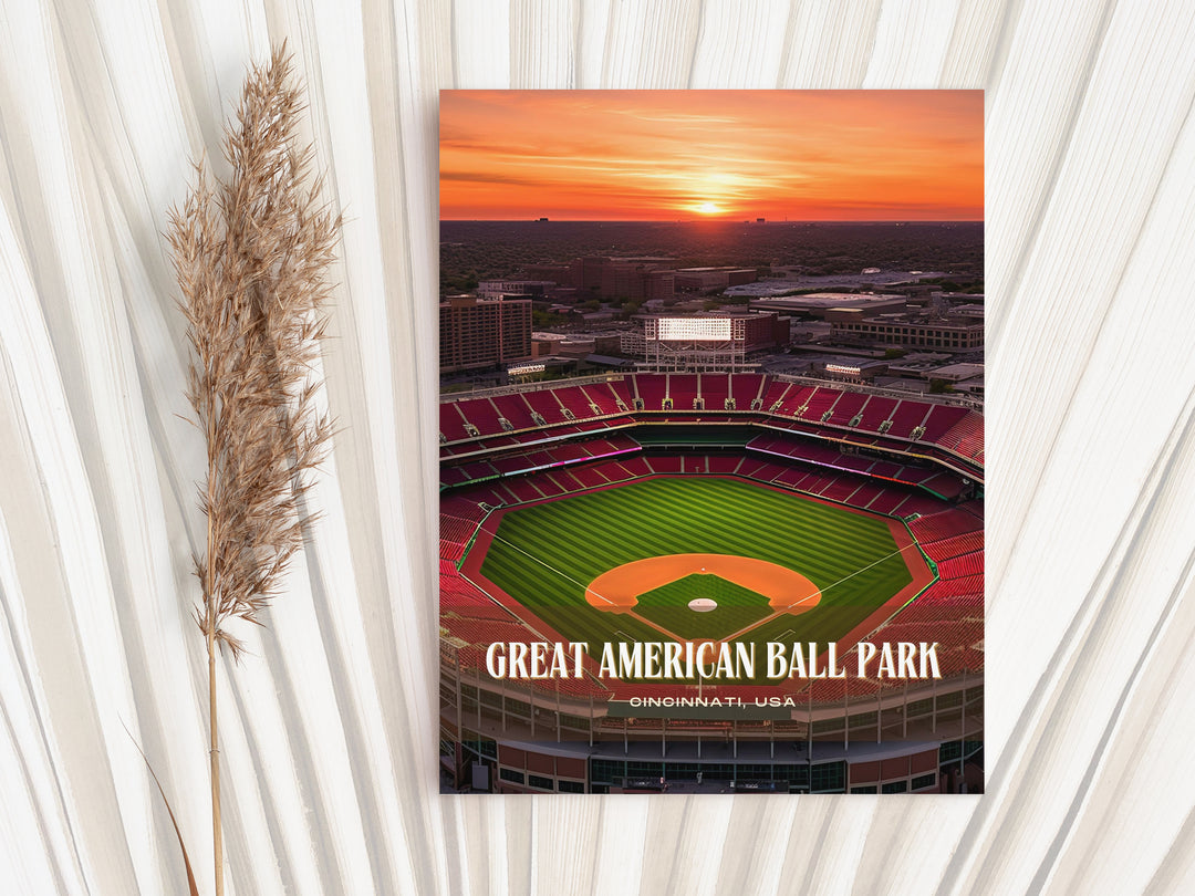 Great American Ball Park Stadium Baseball Wall Art