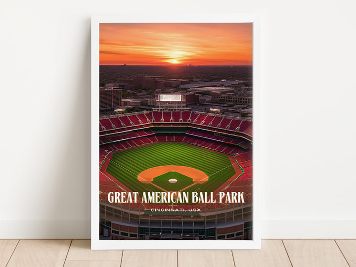 Great American Ball Park Stadium Baseball Wall Art