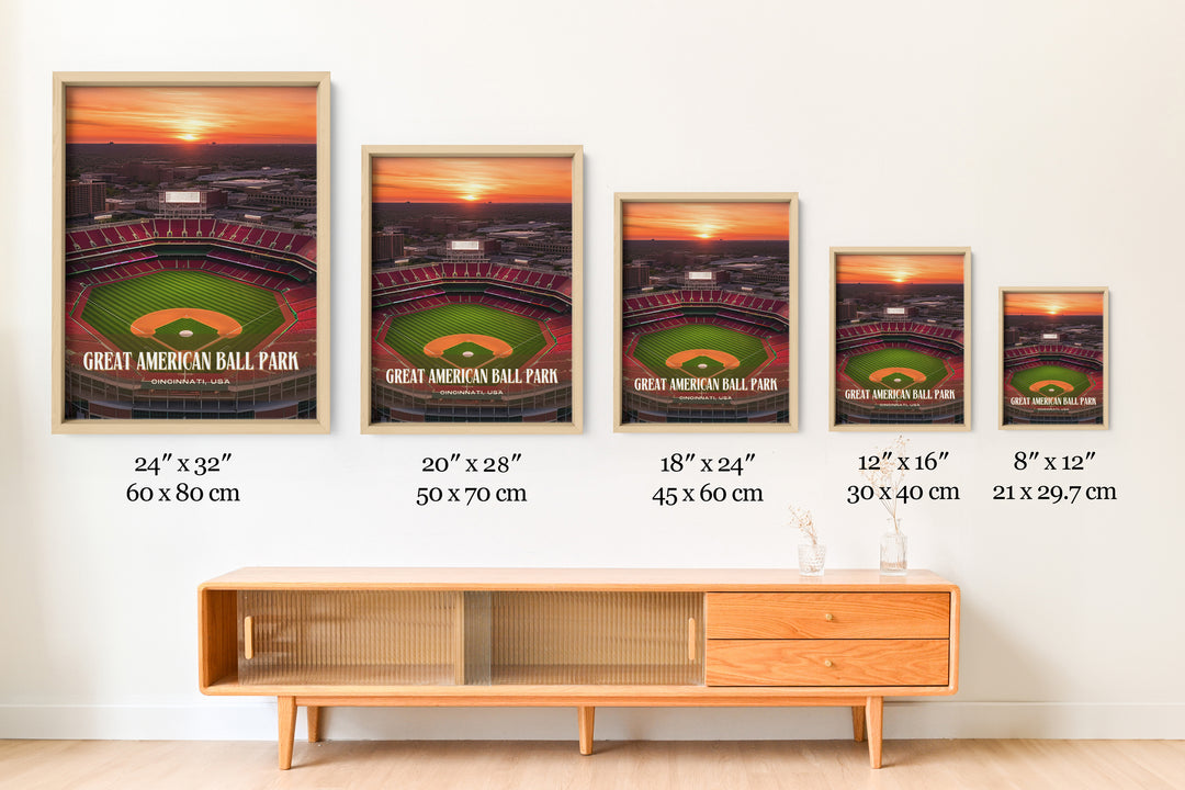 Great American Ball Park Stadium Baseball Wall Art