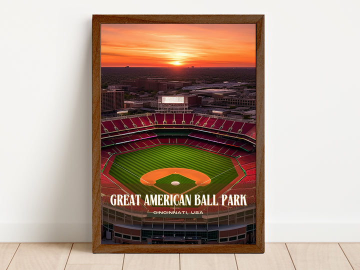 Great American Ball Park Stadium Baseball Wall Art