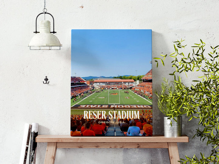 Reser Stadium Football Wall Art