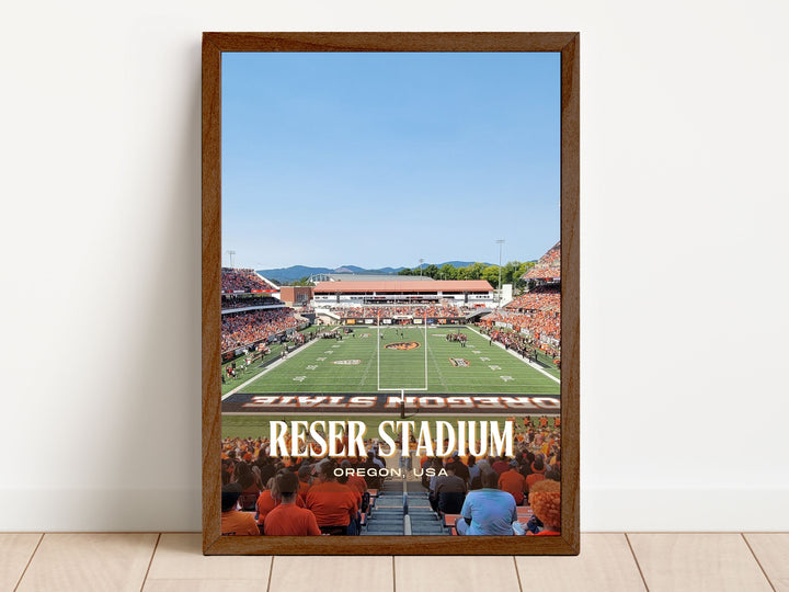 Reser Stadium Football Wall Art