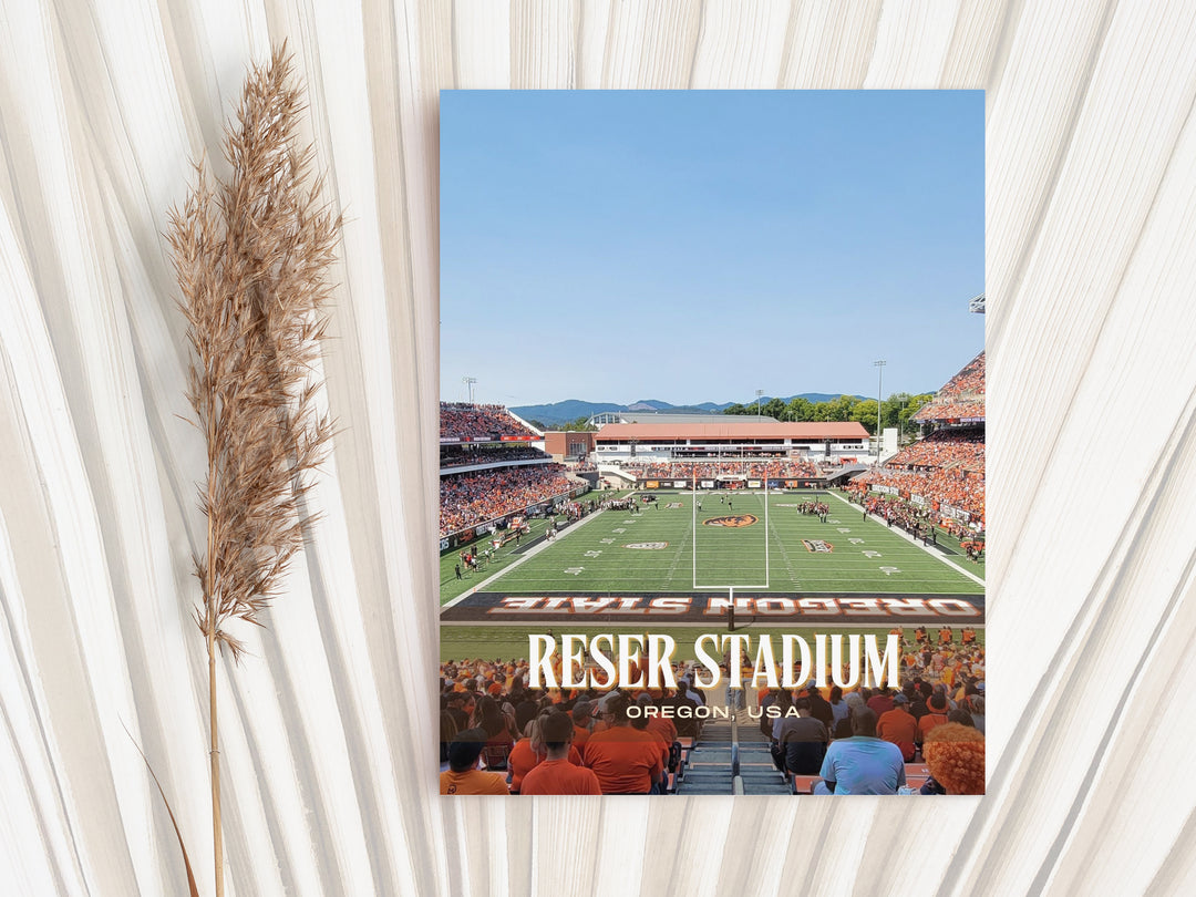 Reser Stadium Football Wall Art