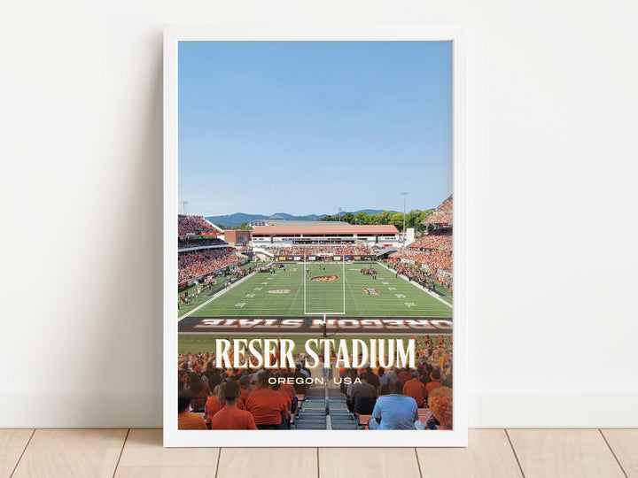 Reser Stadium Football Wall Art