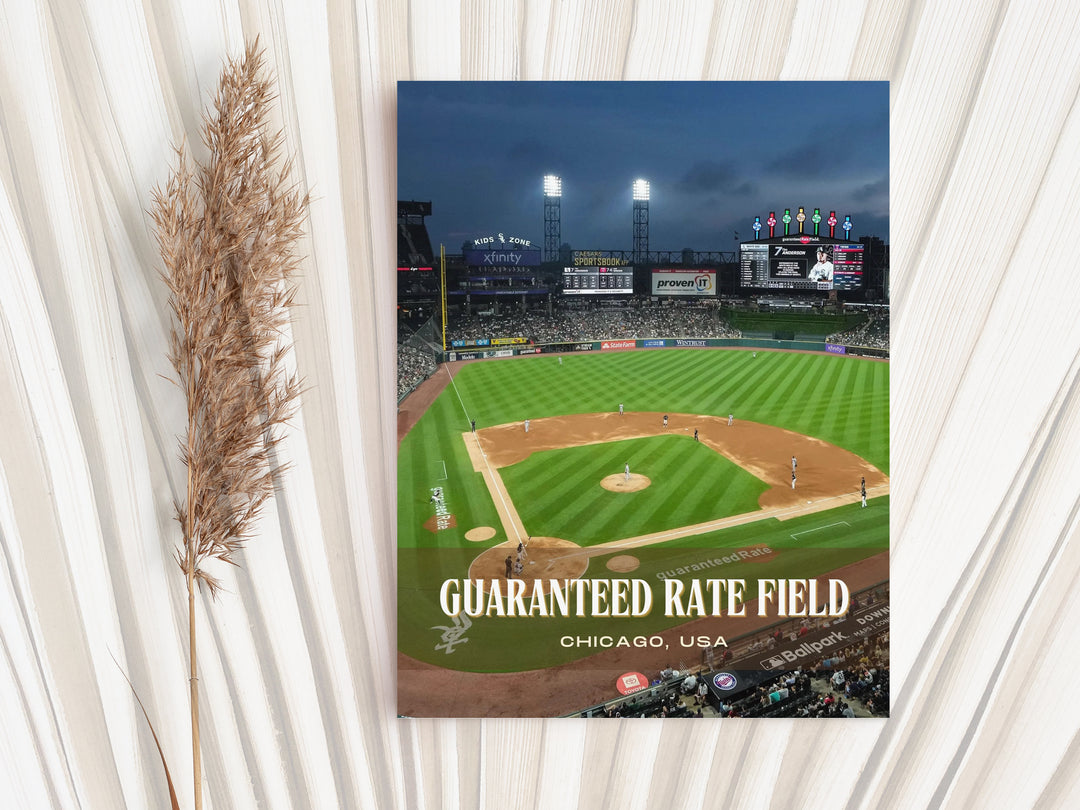 Guaranteed Rate Field Stadium Baseball Wall Art