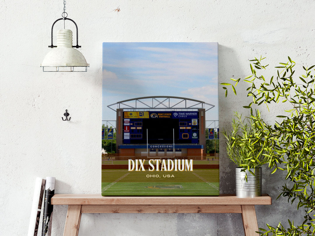 Dix Stadium Football  Wall Art