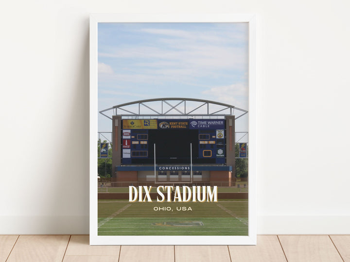 Dix Stadium Football  Wall Art