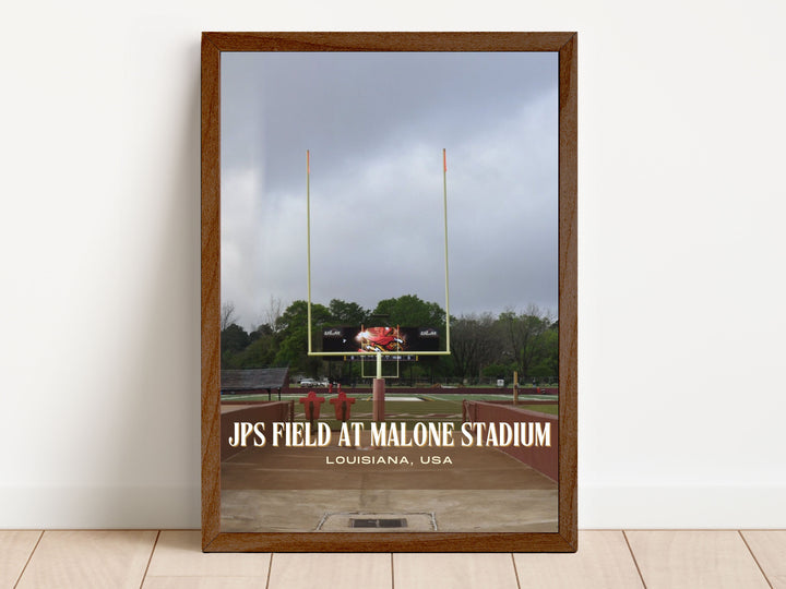 JPS Field at Malone Stadium Football  Wall Art