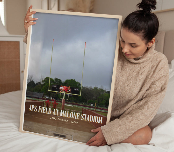 JPS Field at Malone Stadium Football  Wall Art