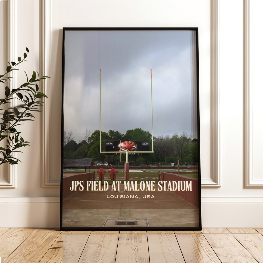 JPS Field at Malone Stadium Football  Wall Art