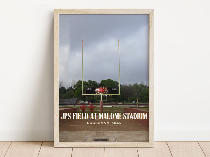 JPS Field at Malone Stadium Football  Wall Art