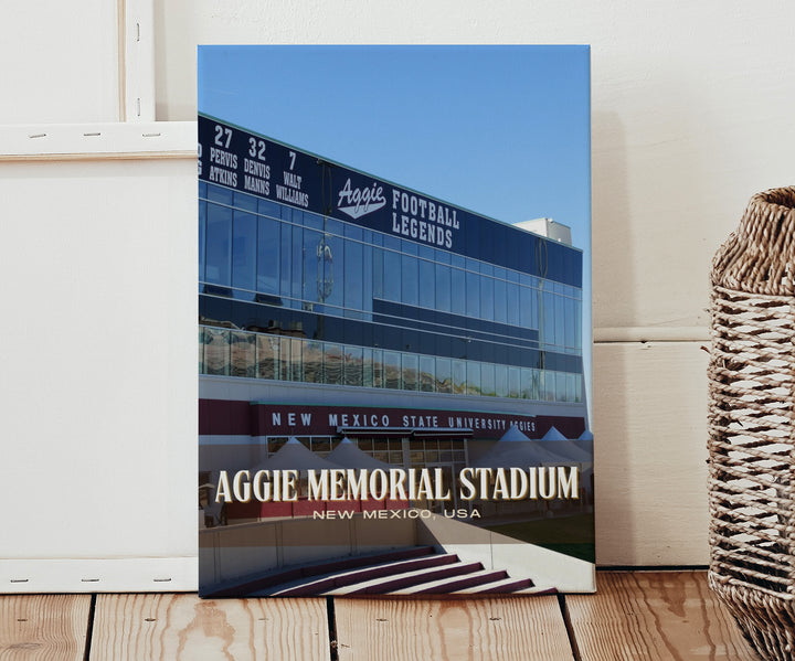 Aggie Memorial Stadium Football  Wall Art