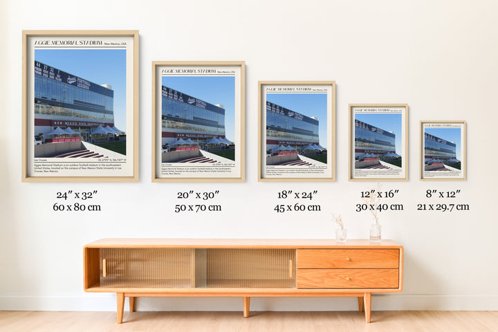 Aggie Memorial Stadium  Football Minimal Wall Art