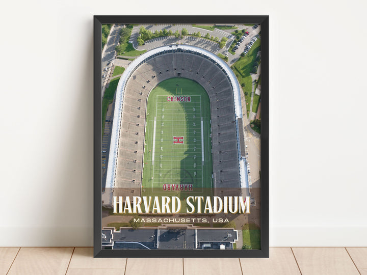 Harvard Stadium Football  Wall Art