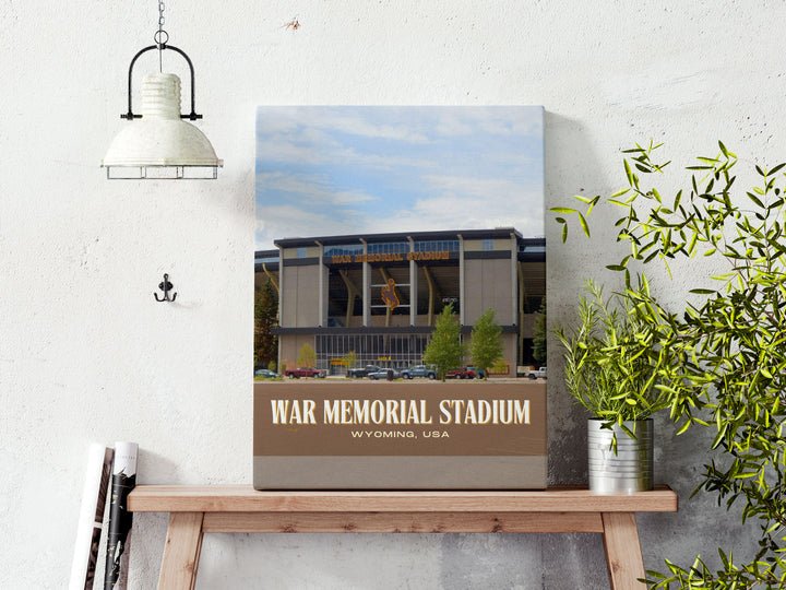 War Memorial Stadium Football  Wall Art