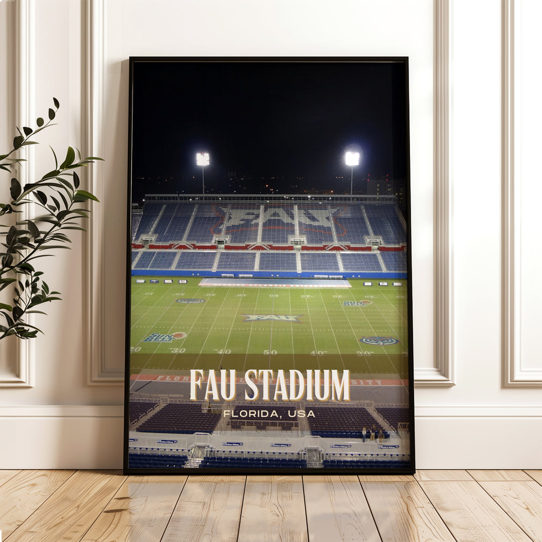 FAU Stadium Football  Wall Art