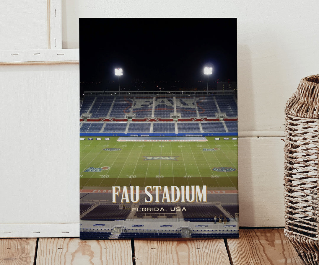 FAU Stadium Football  Wall Art