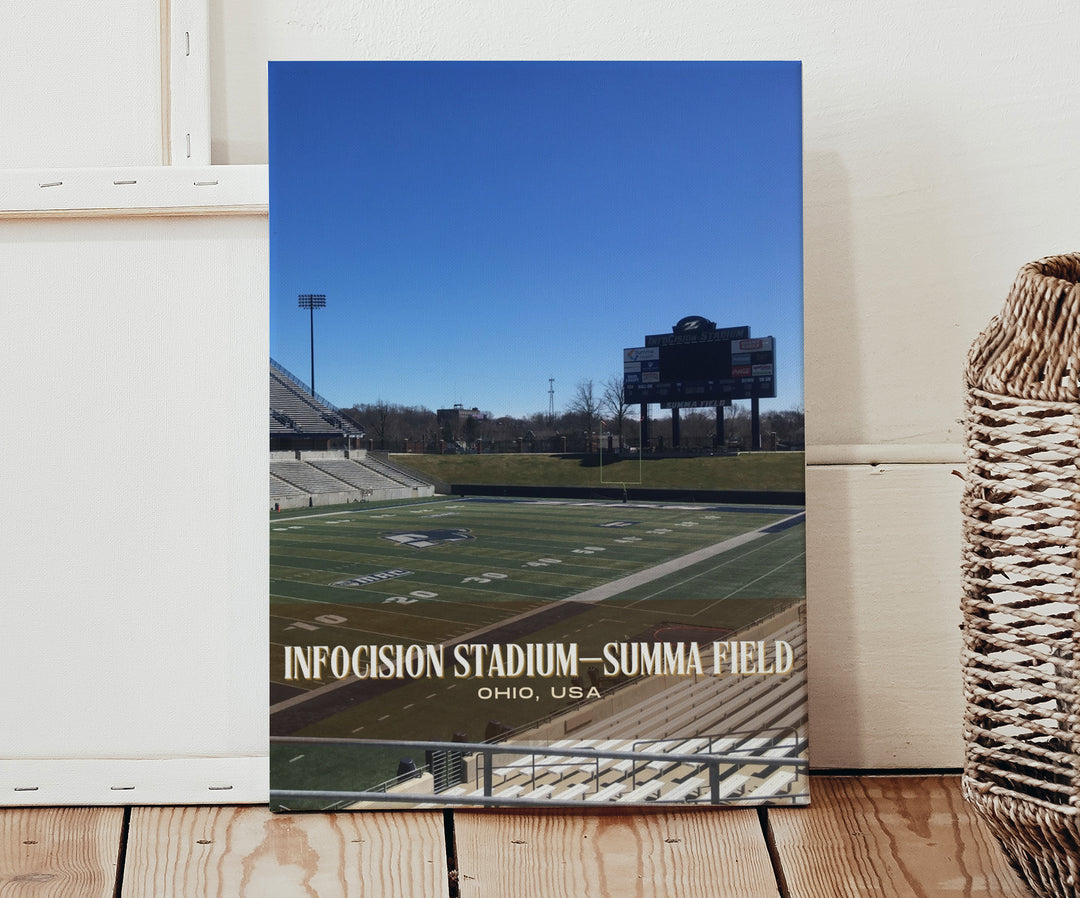 InfoCision Stadium–Summa Field Football  Wall Art