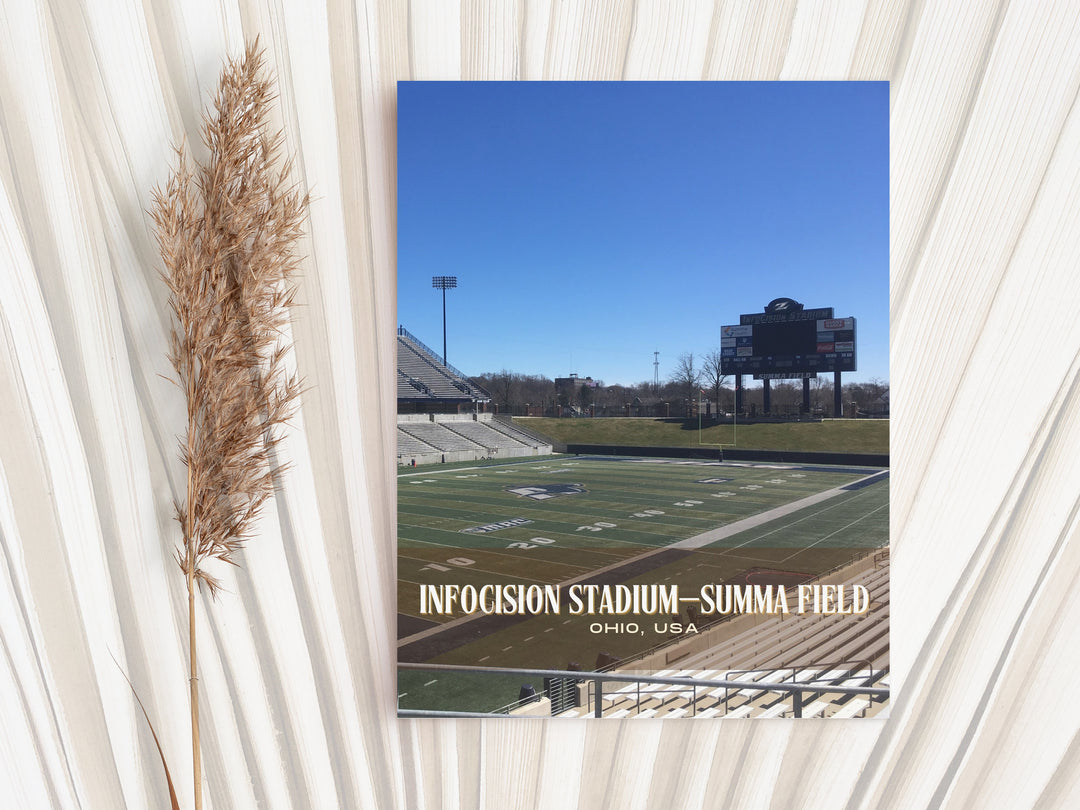 InfoCision Stadium–Summa Field Football  Wall Art