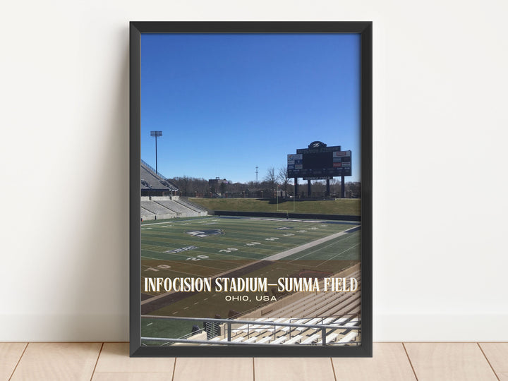 InfoCision Stadium–Summa Field Football  Wall Art